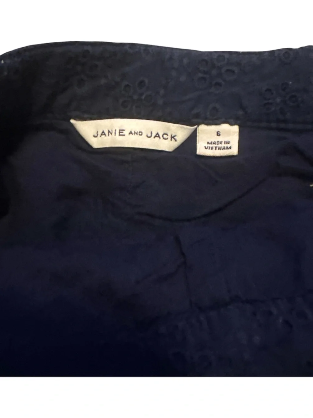 Janie and Jack classic navy